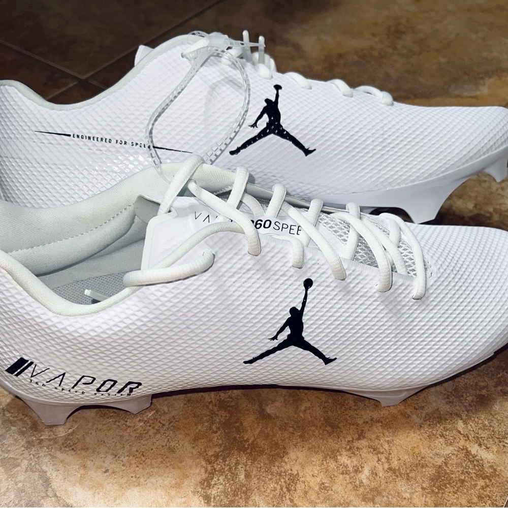 NEW Jordan Vapor Edge Speed 360 JumpMan Mens Sz 13 RARE Football Cleats